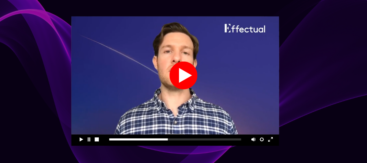 Video thumbnail of an Effectual speaker discussing platform engineering strategy