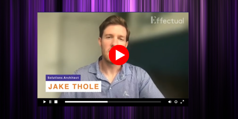 Video thumbnail of Jake Thole, Solutions Architect at Effectual, discussing Terraform ROI