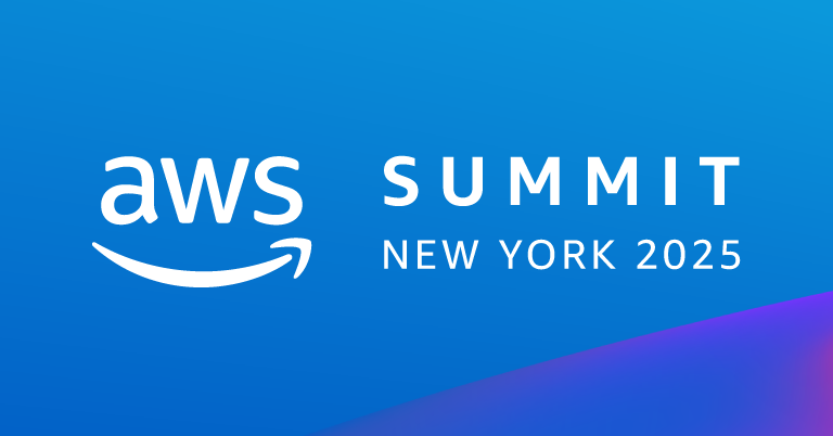 AWS Summit New York 2025 logo banner