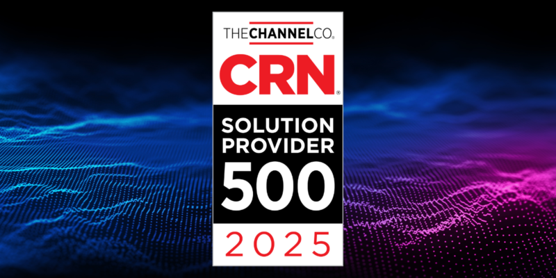 CRN Solution Provider 500 2025 award badge