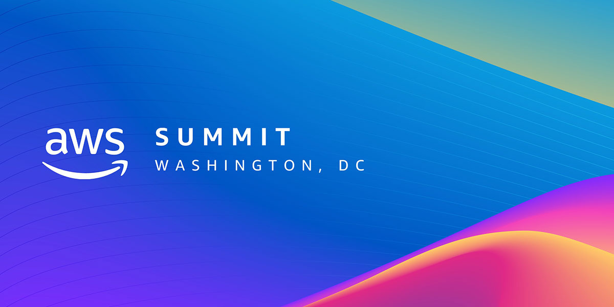 AWS Summit Washington, DC logo banner